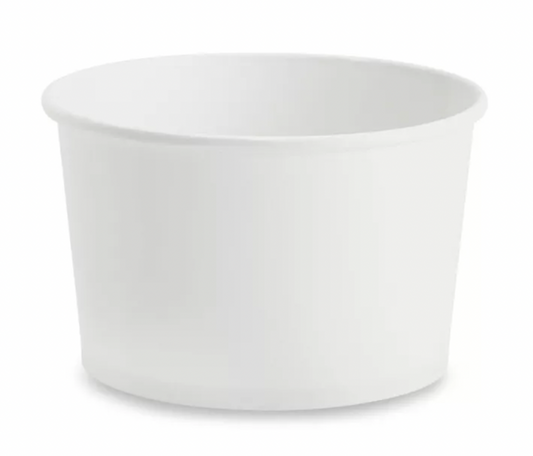 Eco Friendly White Paper Soup Cup