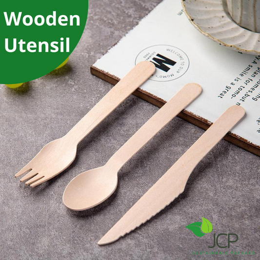 Wooden Utensils (Fork/Spoon/Knife)